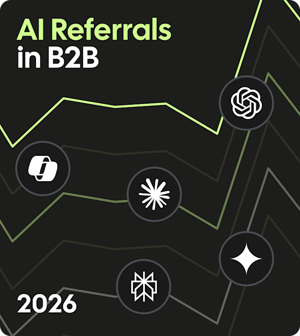 AI Referrals in B2B study cover