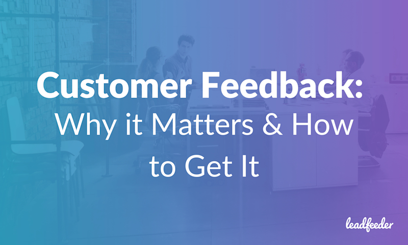 customer feedback header