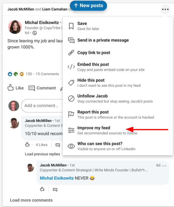 linkedin-social-selling-covid19-improve-feed