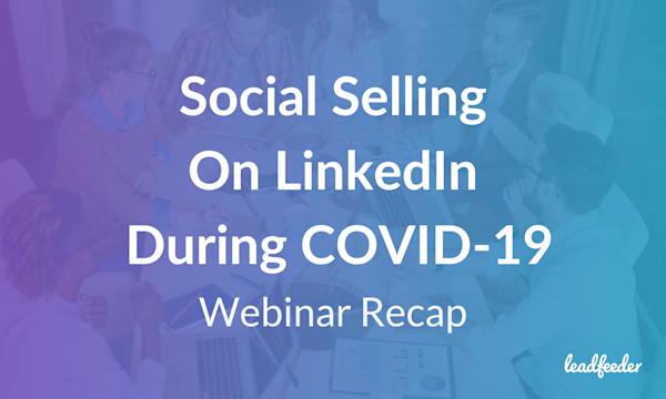 linkedin social selling covid19 header