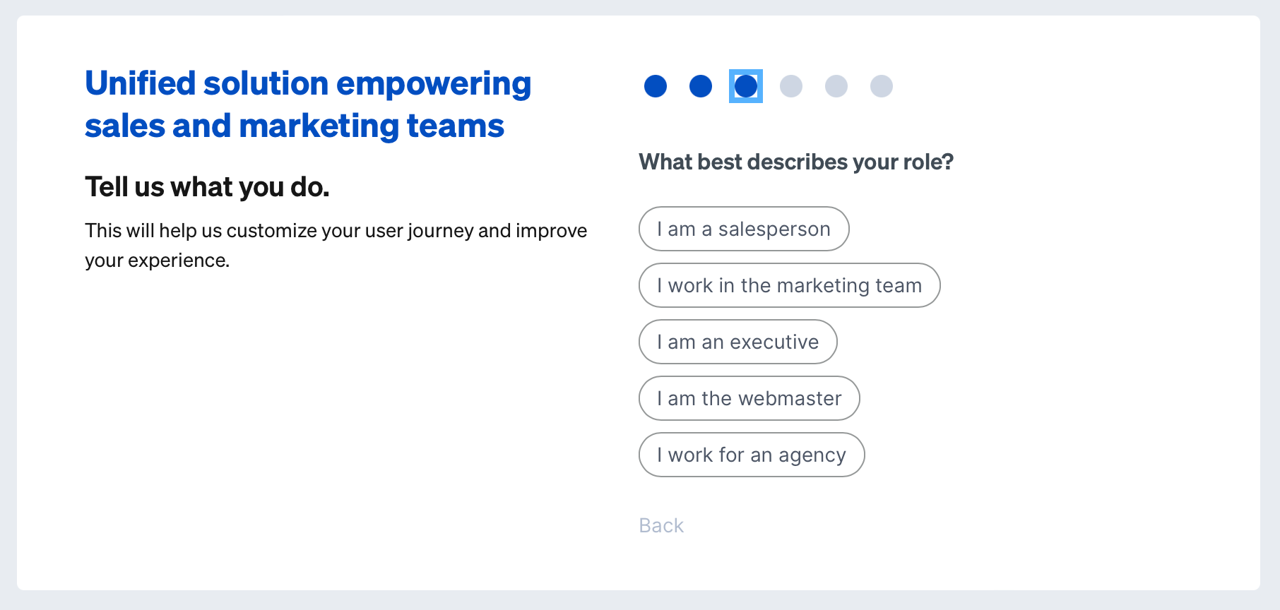 Leadfeeder free trial step 4