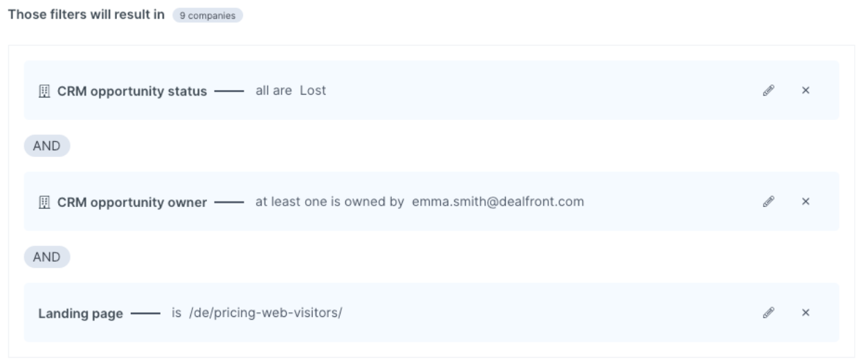 create automated alerts