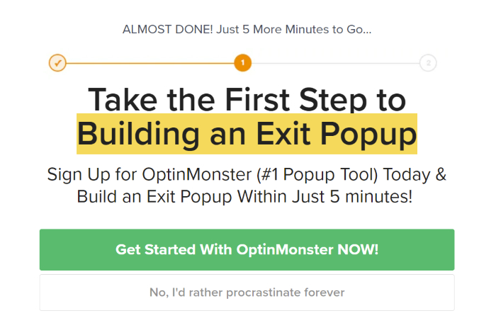 optin-monster-exit-intent-popup-example