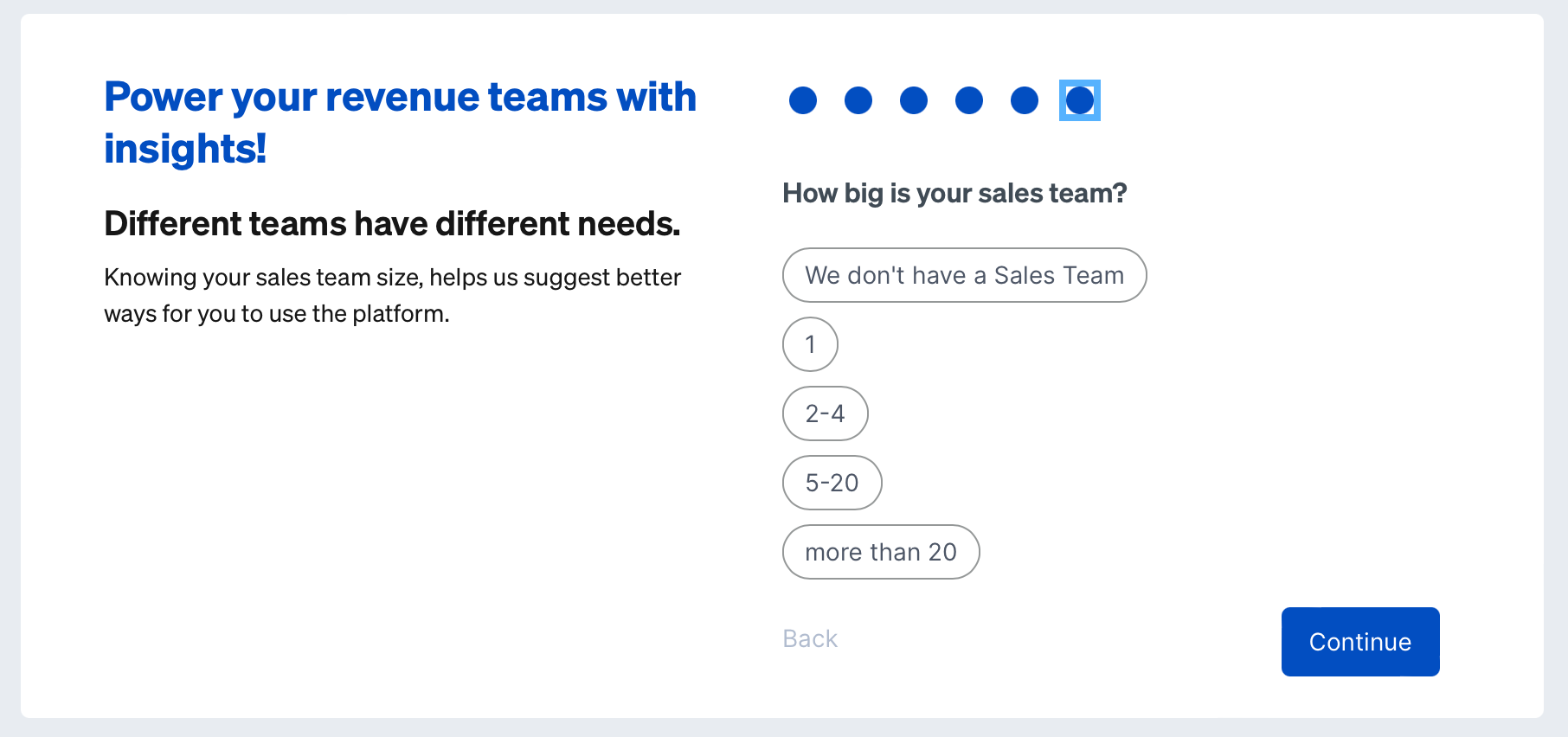 Leadfeeder free trial step 7