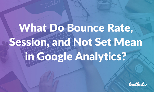 session bounce google analytics