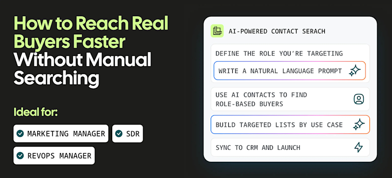 How to Reach Real Buyers Faster Without Manual Searching