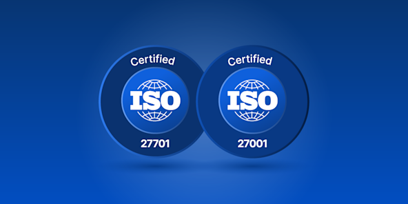 Unmatched data security: Dealfront is Now ISO 27001 and 27701 Certified Thumbnail
