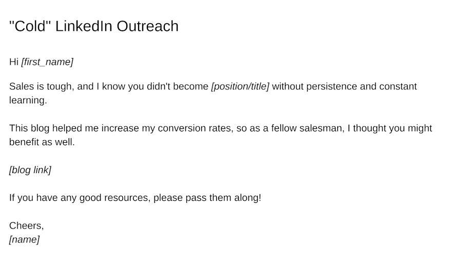 cold-linkedIn-outreach