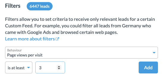 page-views-per-visit-filter