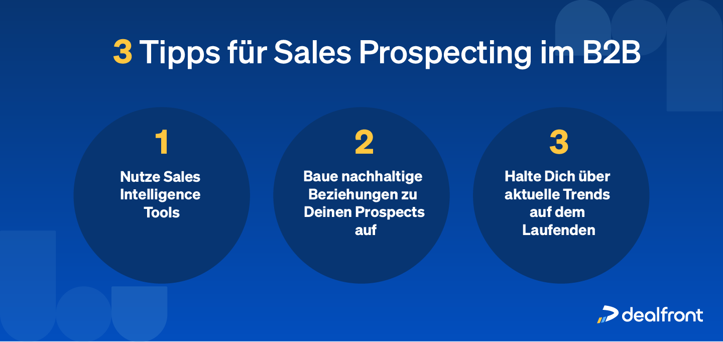 3 Sales Prospecting Best Practices