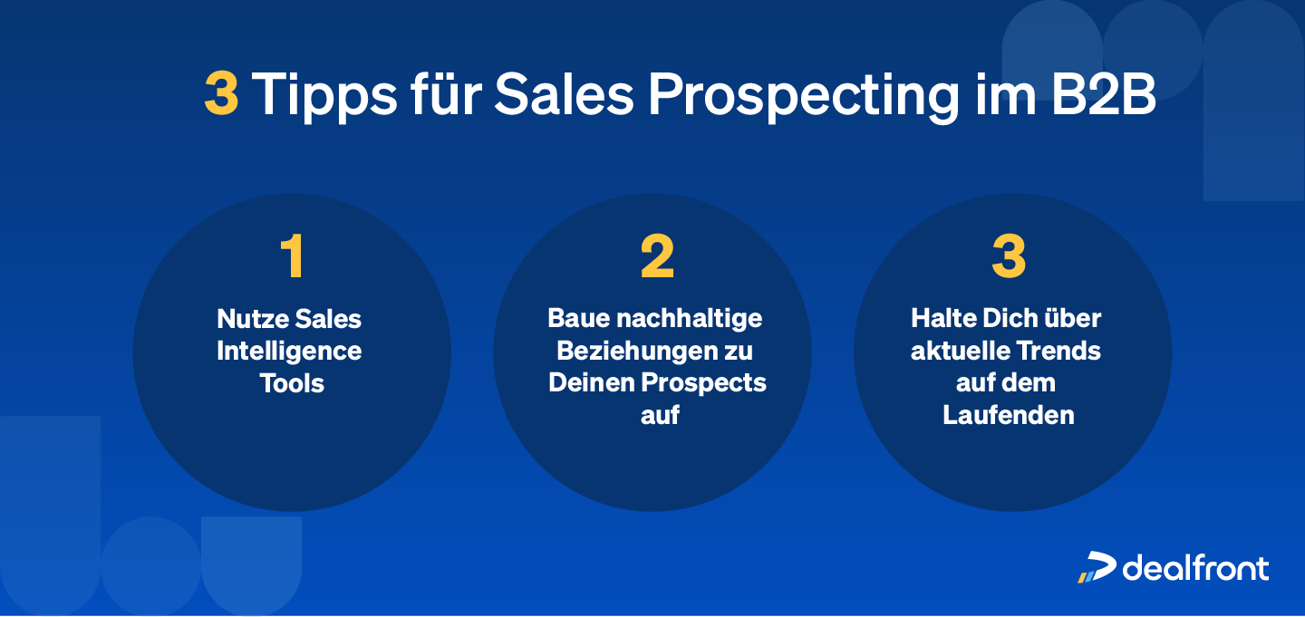 3 Sales Prospecting Best Practices