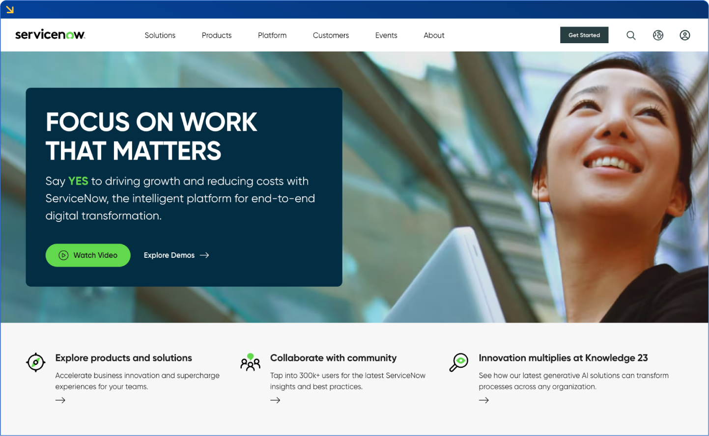 Service Now Beispiel