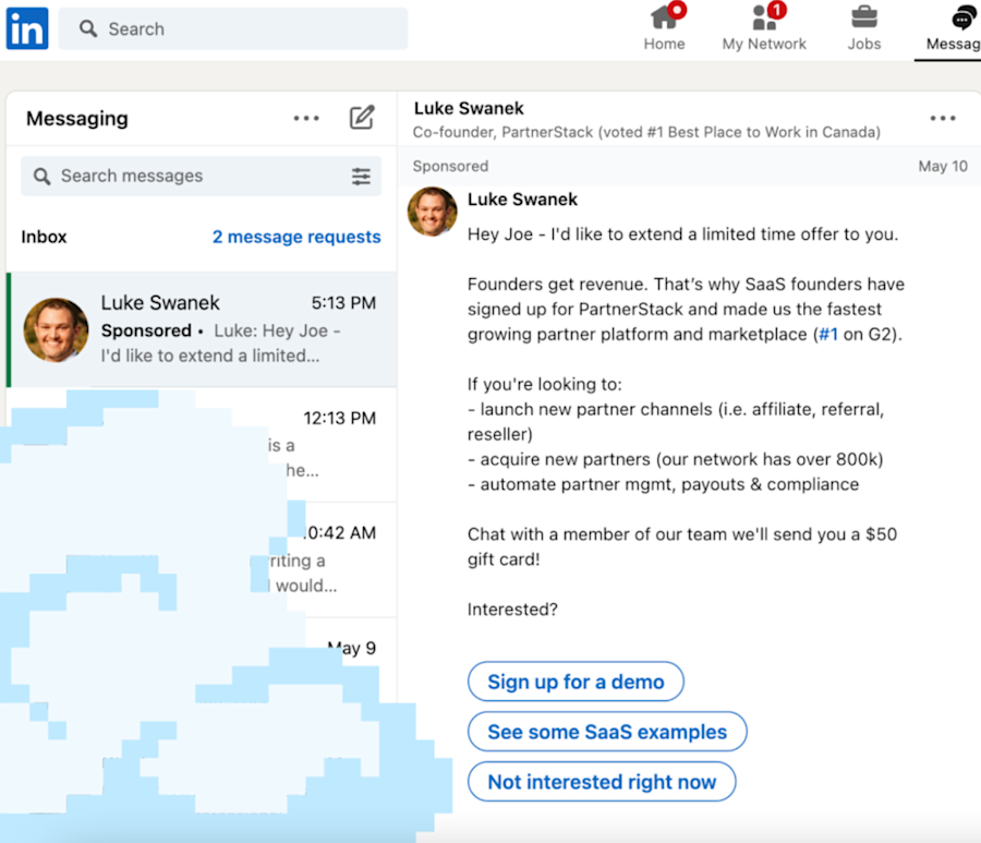 linkedin-example-lead-gen