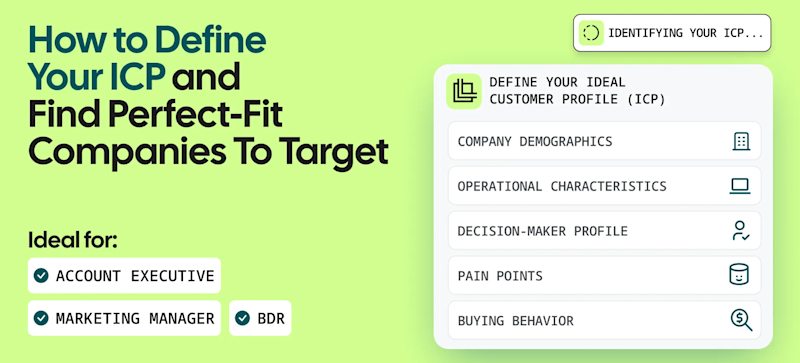 How to Define Your ICP and Find Perfect-Fit Companies To Target