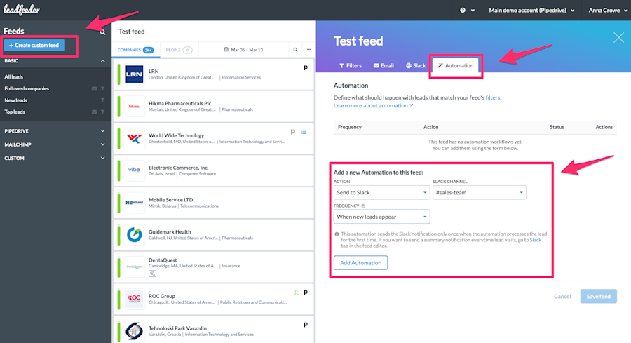 imported-lists-automation