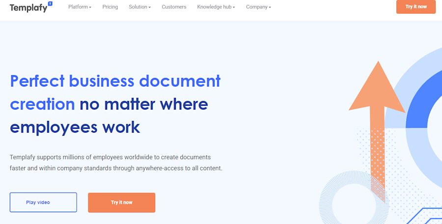 templafy-website-homepage