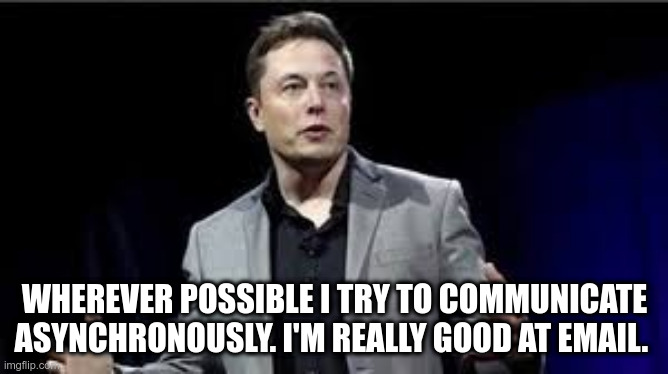 elon musk async