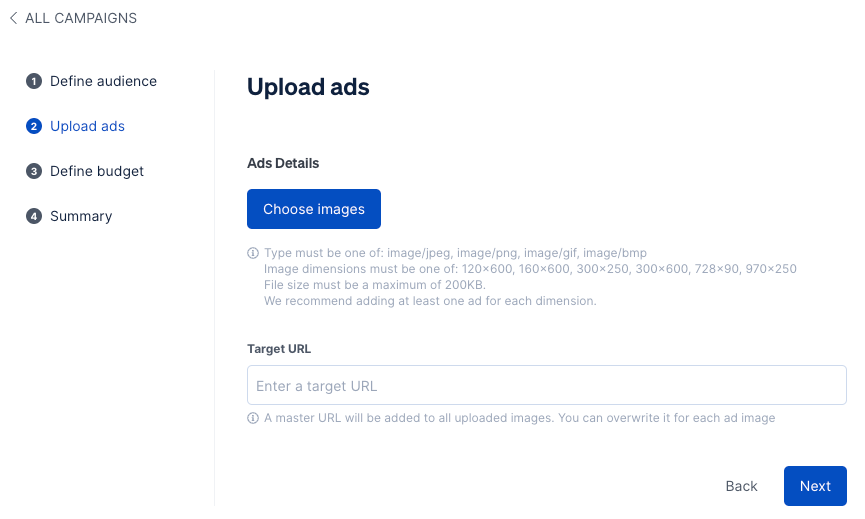 How to upload your ads in Promote