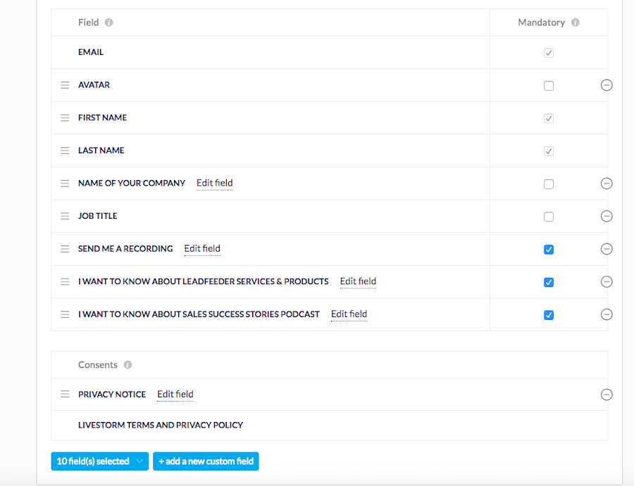 LivestormConsentRegistrationSettings