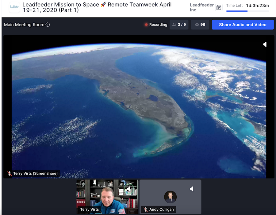 Terry Virts - Florida from space