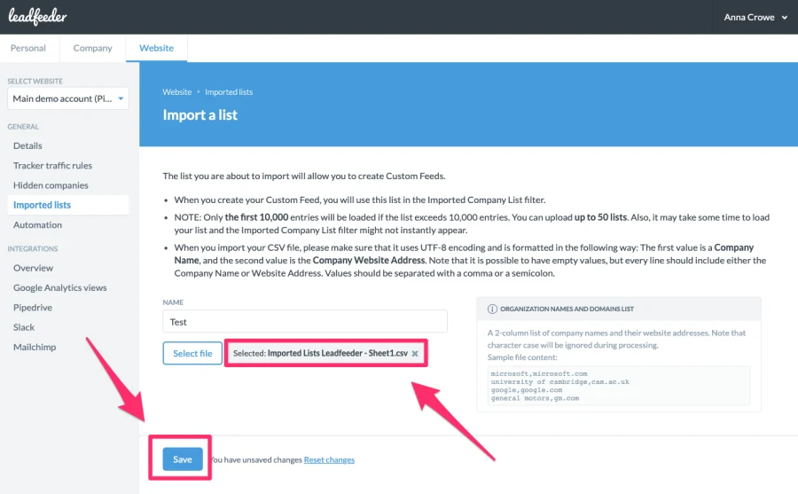 abm-contact-data-imported-list-leadfeeder