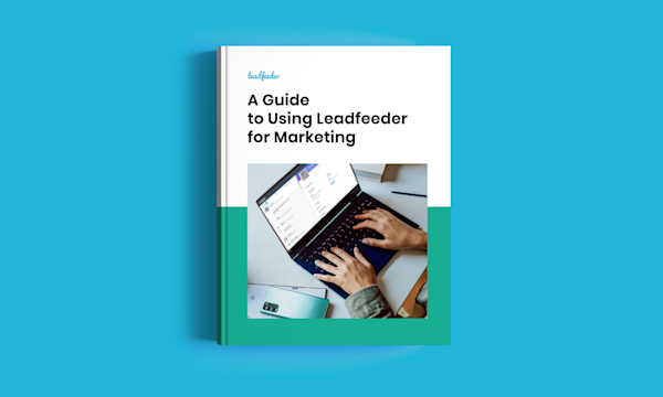Leadfeeder ultimate marketing guide header
