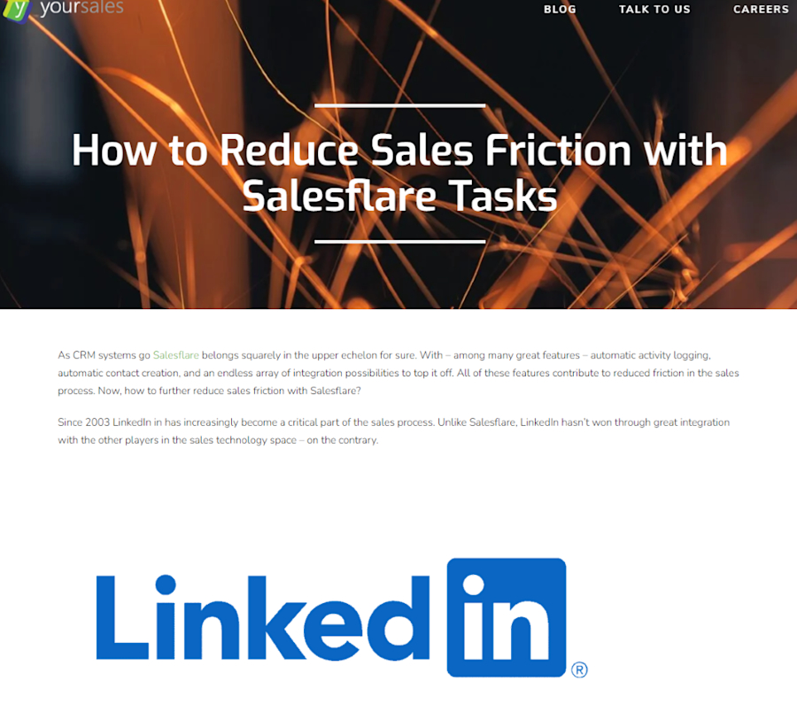 b2b marketing examples yoursales