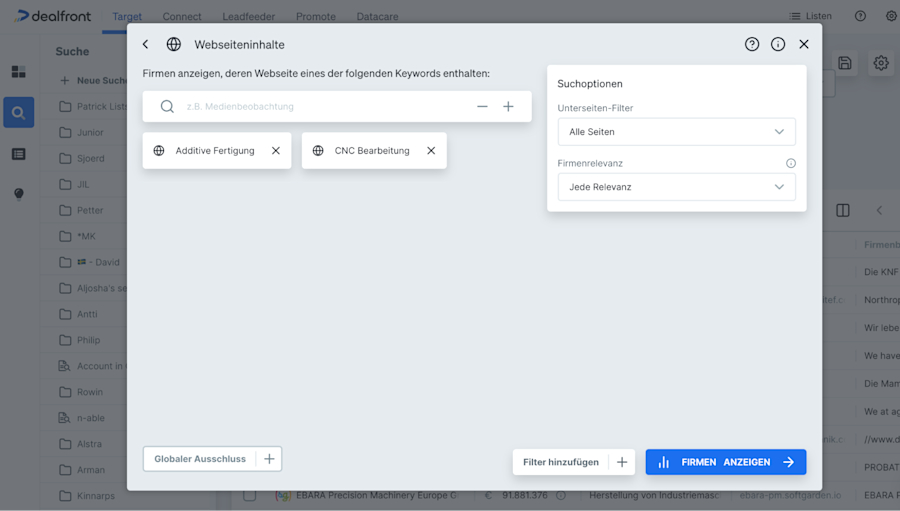 suche-nach-website-inhalten-in-dealfront-target