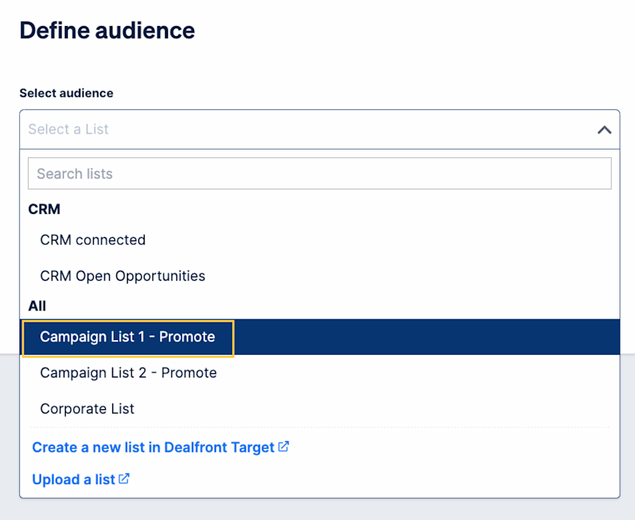 selecting-list-in-promote