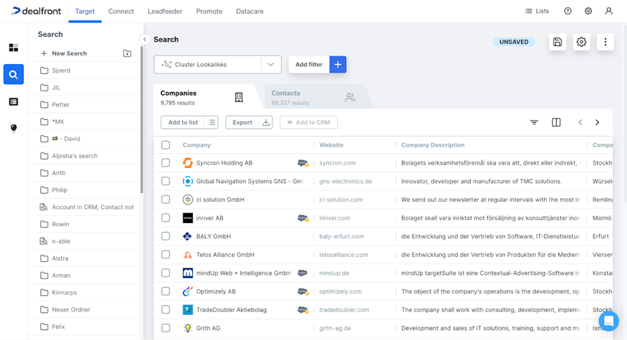 list-of-similar-companies-cluster-analysis-dealfront