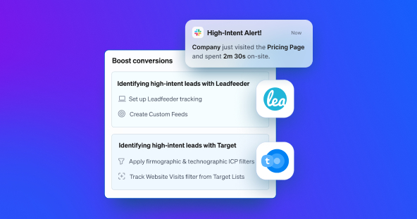 This Playbook shows modern B2B marketing teams how to boost conversions and accelerate pipeline by identifying and retargeting high-intent website visitors. It’s designed for teams that want to focus less on lead volume—and more on lead quality and velocity.