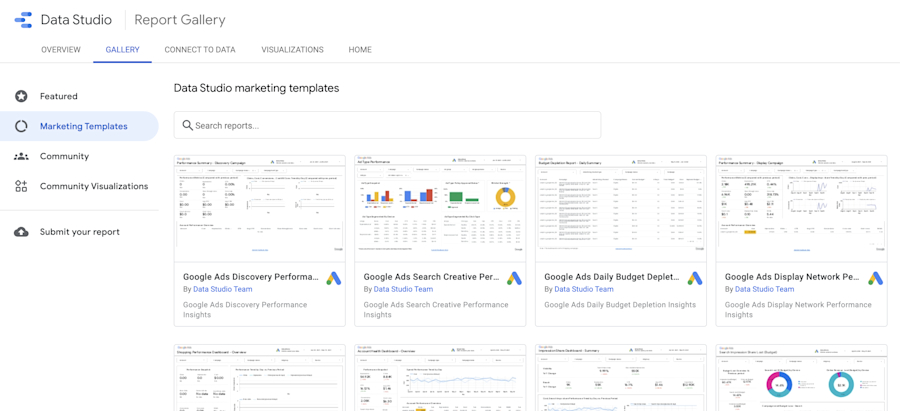 google-data-studio-marketing-templates