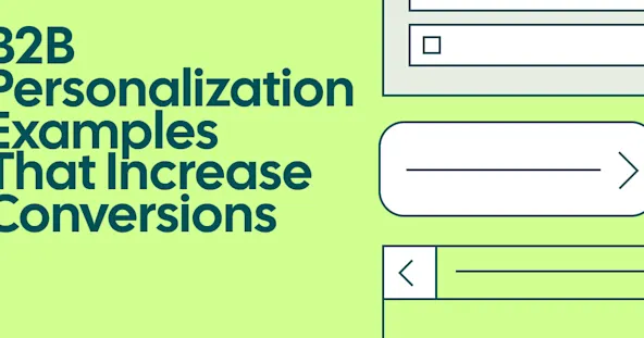 B2B Personalization Examples