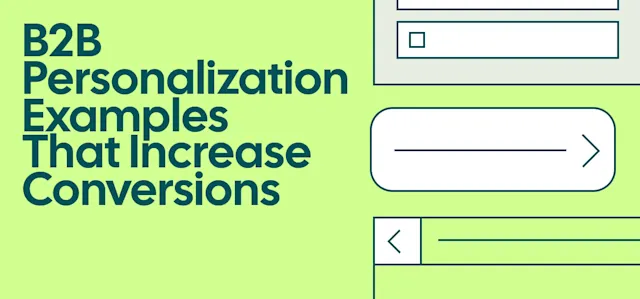 B2B Personalization Examples