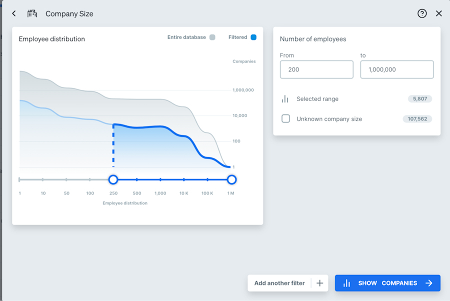define-company-size-in-dealfront-target