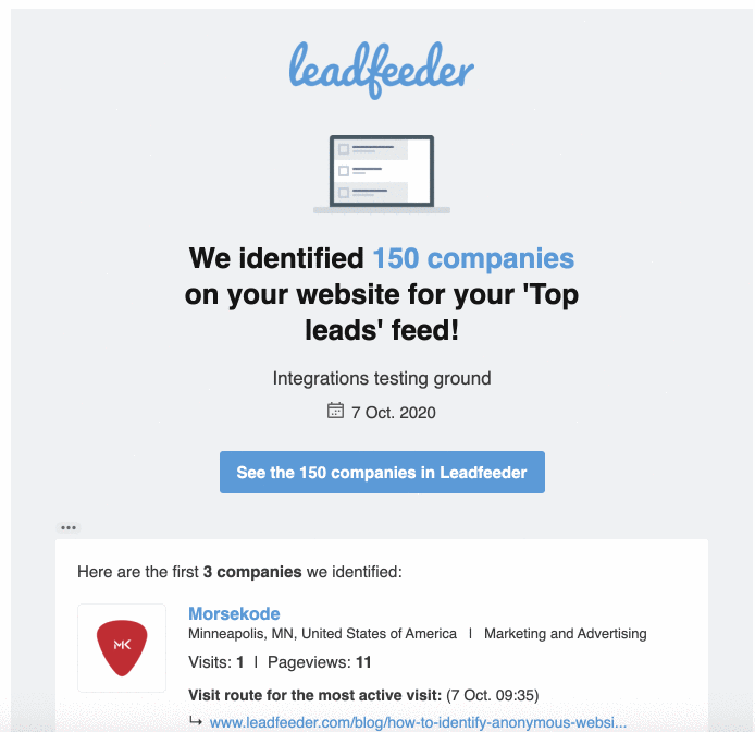 leadfeeder-lead-report