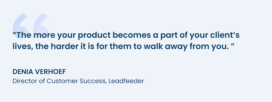 Customer retention quote