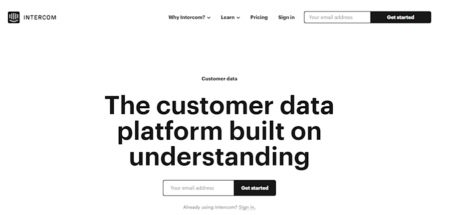 saas-landing-page-intercom
