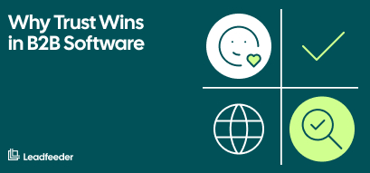 Header image for blog 'Trust is at the core of software marketing'