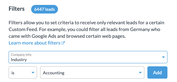 industry-custom-filter