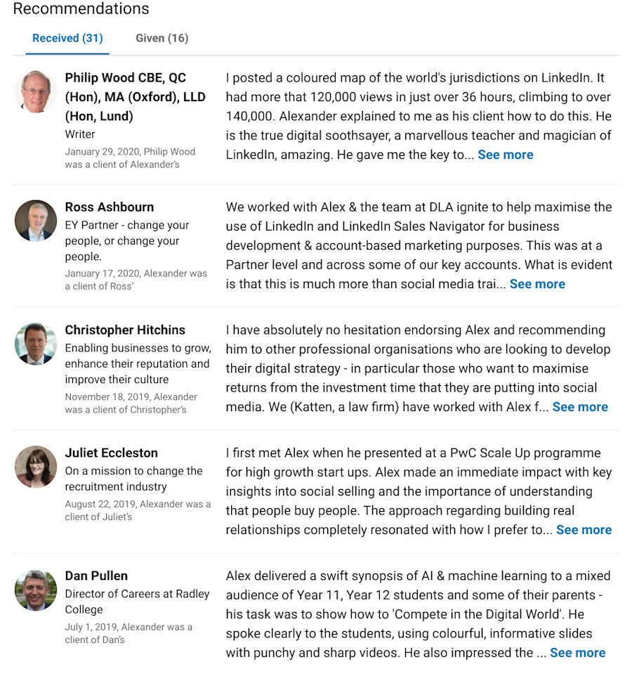 linkedin-social-selling-covid19-recommendation