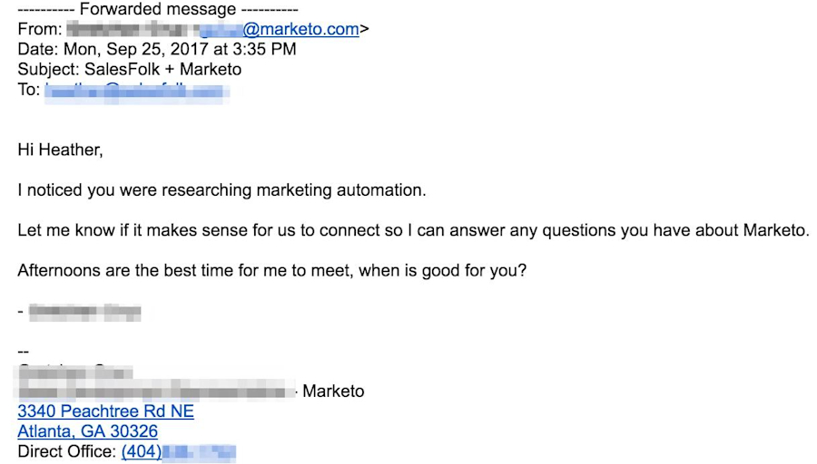 marketing-automation-cold-email