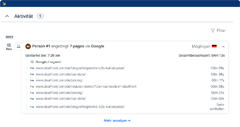Leadfeeder by Dealfront