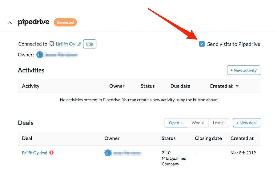 visitor-identification-software-pipedrive