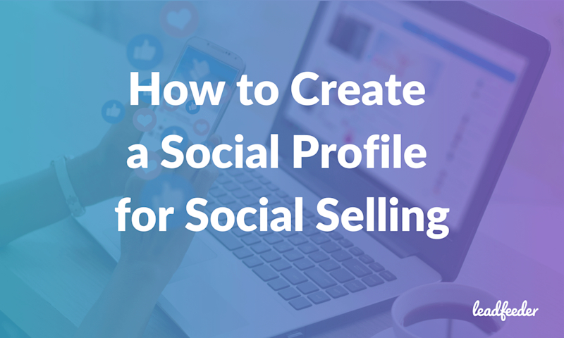social profile for social selling
