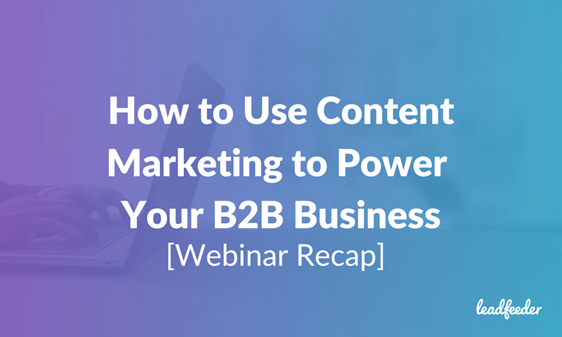 b2b content marketing header