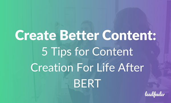 bert content creation header