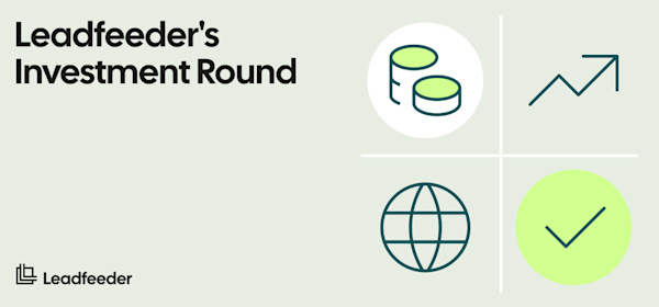 Leadfeeder investment round header image