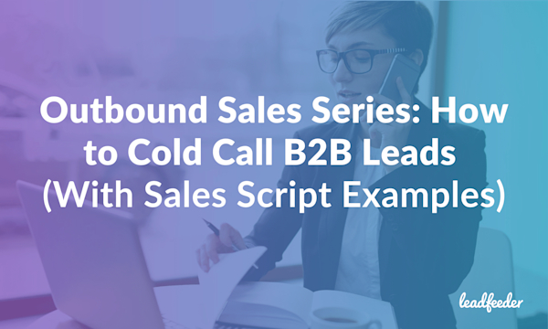 outbound sales cold calls