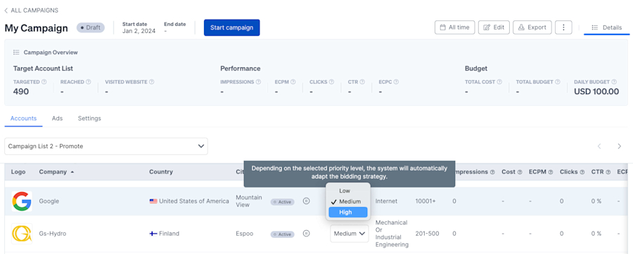 how-to-change-bid-priority-in-promote-campaign